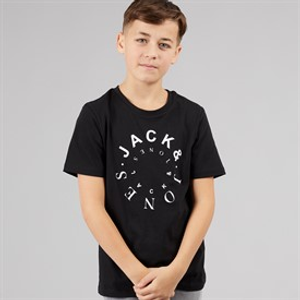 JACK AND JONES Jungen Neto T-Shirts Schwarz