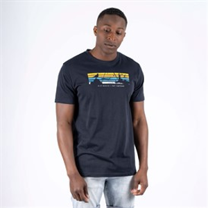 Marcus Heren Archie T-shirt Dark Sapphire S//Dark Sapphire