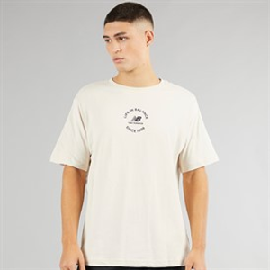 New Balance Herren Life In Balance Oversized T Shirt Moonbeam