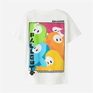 PlayStation Jongens Fall Guys Abner T-shirt Bright White