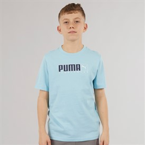 Puma Graphic T-shirt dla chłopca kolor Aqua