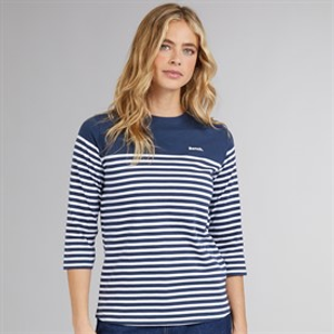 Bench T-shirt Arian Navy dames