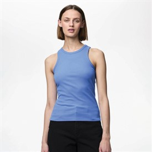 Pieces Dames Ruka Boxer Tank Top Frans Blauw