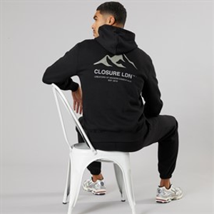 Closure London Heren Berg Silhouet Trainingspak Zwart/Olive