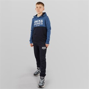 JACK & JONES Jongens Miller Trainingspak Ensign Blauw