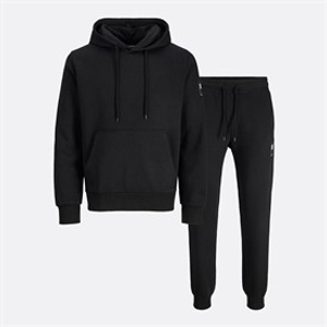 JACK & JONES Heren Duik Trainingspak Zwart