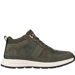 BJORN BORG Heren H100 Sneakers Olijf