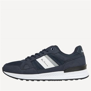 Ben Sherman Heren Fowler Sneakers Marineblauw