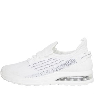 Brave Soul Heren Lakeside Bubble Sneakers Wit