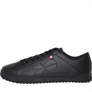 Crosshatch Herenschoenen Gleaton Sneakers Zwart Mono