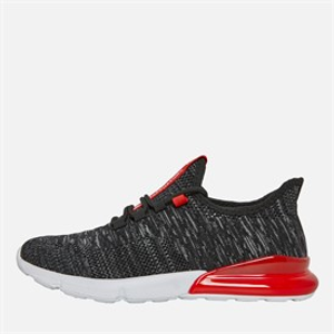 Crosshatch Jongens Smitlay Sneakers Zwart