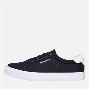 JACK & JONES Heren basic canvas sneakers navy blazer