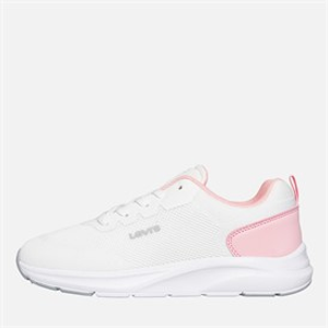Levi's Junior Meisjes Hudson Sneakers Wit/Rose 2900 wit Rose 2900