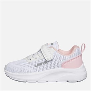Levi's Meisjes Hudson Sneakers wit Rose 2900