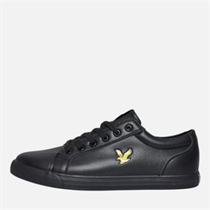 Lyle And Scott Vintage Heren Halket Sneakers Zwart