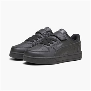 Puma Baskets Velcro Caven 2.0 Garçon Noir/Dark Grey