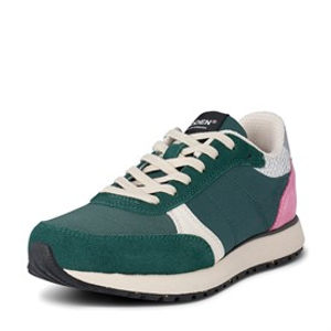 Woden Dames Ronja Reflecterende Sneakers 139 Diep Bos