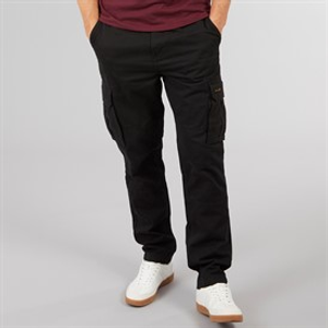 Bench Cargo broek Heren Sergei Twill Zwart