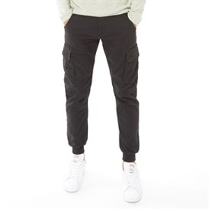 JACK & JONES Herren Paul Warner AKM 111 Cargohose Schwarz