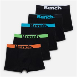 Bench Jongens Lanner Set van 5 Boxershorts Zwart