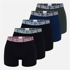 CR7 Heren Basis Vijf Pack Slips Zwart