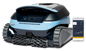 Dolphin Eon 120d Senza Fili Cordless - Bluetooth / Wi-Fi - APP Maytronics One - JetIQ - UltraRun - DebrisLock – SmartMap - Robot Piscina a Batteria fino a 15 Mt – NOVITA’