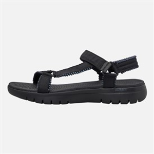 SKECHERS Womens Classy On-The-Go Flex Sandals Black