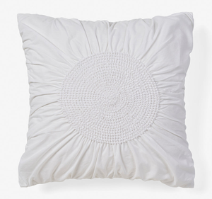 Claudia 48x48cm Filled Cushion White