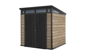 Signature Shed 7x7ft - Ashwood Brown