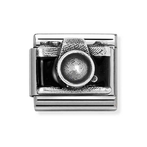 Classic Silver Camera Charm