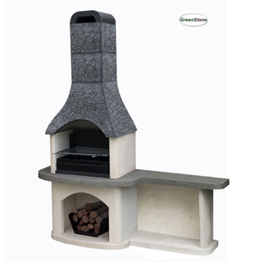 Axon Sorrento Masonry Barbecue with Side Table 