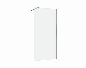 Inloopdouche 160x200 8mm Nano glas chroom serie Silvio