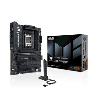 ASUS TUF GAMING X870E-PLUS WIFI7 AMD RYZEN DDR5 WIFI 7 ATX Motherboard - Socket AM5 - 90MB1M70-M0EAY0