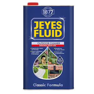 Jeyes Fluid Classic Original Outdoor Cleaner 5L Tin | Concentrated Disinfectant Makes Up to 100L