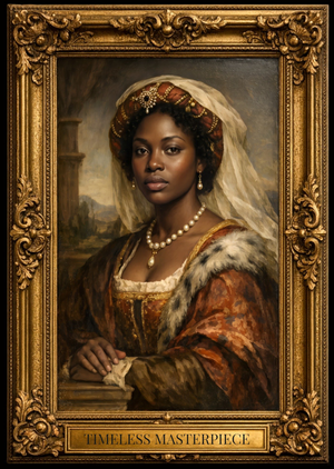 Timeless Masterpiece Art Face Swap Birthday Card For Her
