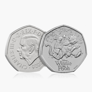 100th Anniversary of Winnie The Pooh 2026 Friendship UK 50p BU Coin