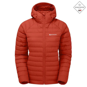 Womens Resolve Windstopper Jacket (Saffron Red)