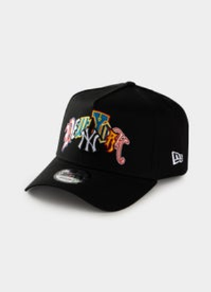 New Era MLB 9Forty A-Frame New York Yankees Multi Letter Snapback Cap