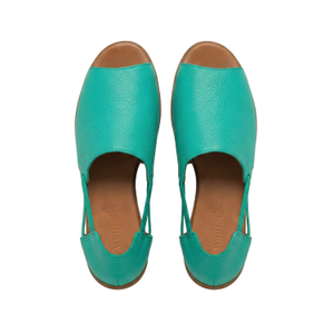 Turquoise Peep Toes (4 UK)