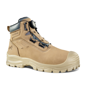 Rock Fall Mason RF121 Anti-Static Waterproof BOA S7S Nubuck Leather Toecap Safety Boot- UK Size 8