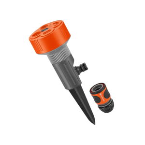 Gardena 2068-20 Classic 4 Pattern Area Sprinkler, Twist switch