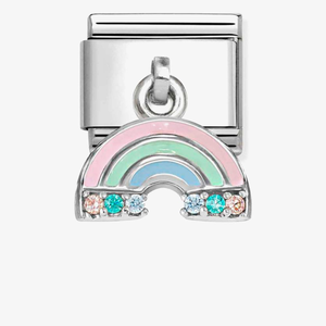 Nomination Classic Rainbow Drop Charm 331815/17