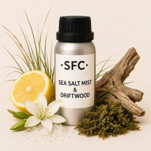Sea Salt Mist & Driftwood Fragrance Oil - 125g