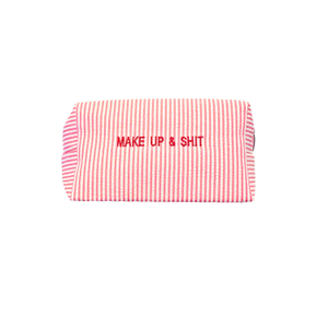 Pink Make Up And Shit Bag