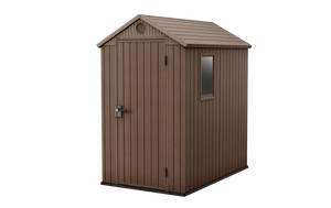 Darwin Shed 6x4ft - Brown