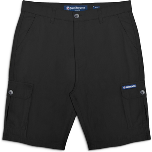 Lambretta Mens Cargo Shorts - 38 / Black