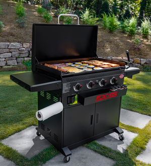Char-Griller Flat Iron Premium 4 Burner Gas Griddle