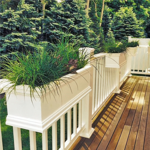 36" Charleston Hanging Rail Planters