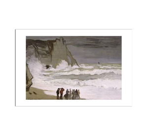 Rough Sea at Etretat, 1868-69