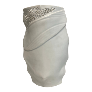 1980s Rosenthal Studio-Line Bisque Vase by Johan Van Loon